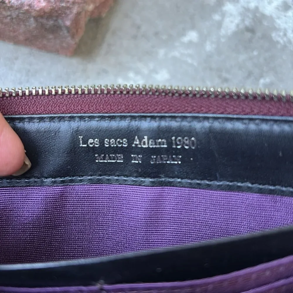 Les Sac Adam 1980 zip wallet